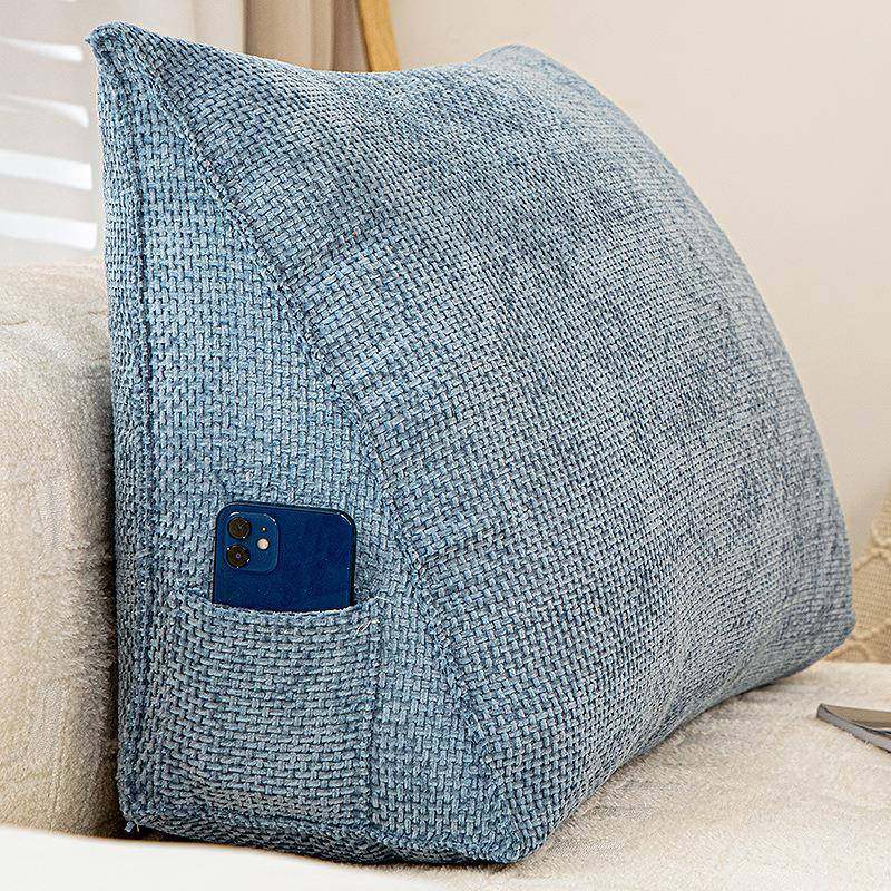 纯色客厅沙发三角靠垫棉麻感家用护腰靠枕床上腰枕靠背可拆洗新款,居家布艺,抱枕被,淘宝优惠券,粉丝福利购,淘宝优惠卷