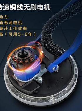 3YV54TF1无刷吸顶墙面打磨机腻子粉打磨抛光机无尘长杆墙壁砂