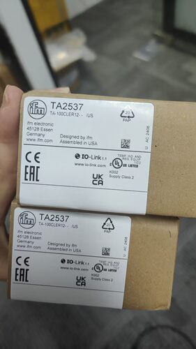 IFM易福门TA2537