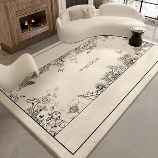 法式复古客厅地毯现代简约水墨风宽幅多尺寸可选BYI/本意