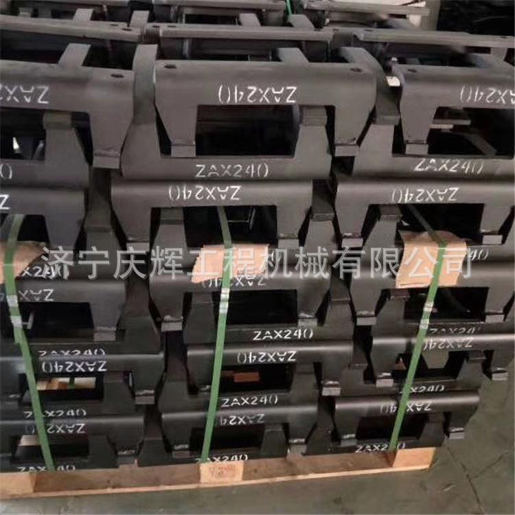钩机履带板总成支重轮驱动齿引导轮引导轮EC140挖掘机链条