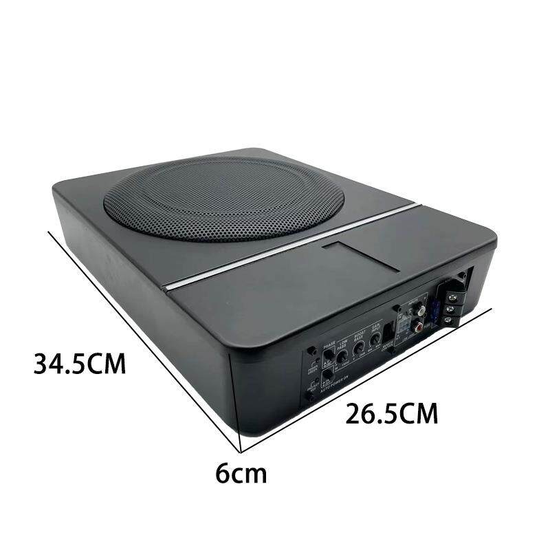 汽车音响喇叭10寸座椅炮低音炮12V通用款800W有源低音炮