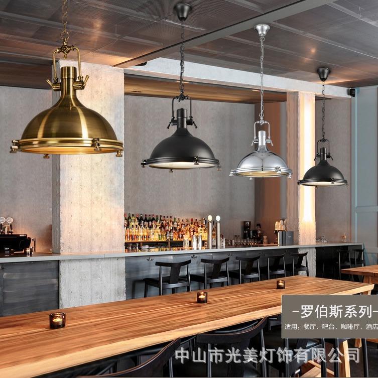 外销Loft复古工业风灯饰罗伯斯铁艺吊灯工厂库存充足