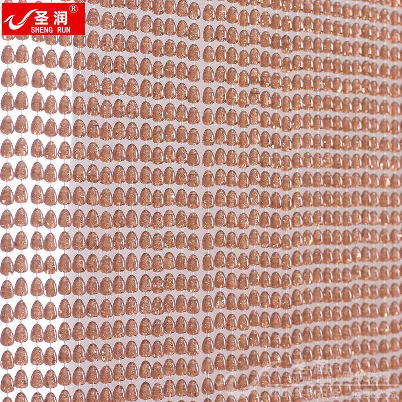 珠帘门帘防蝇成品塑料家用玄关卧室隔断厨房卫生间仿水晶珠珠挂帘