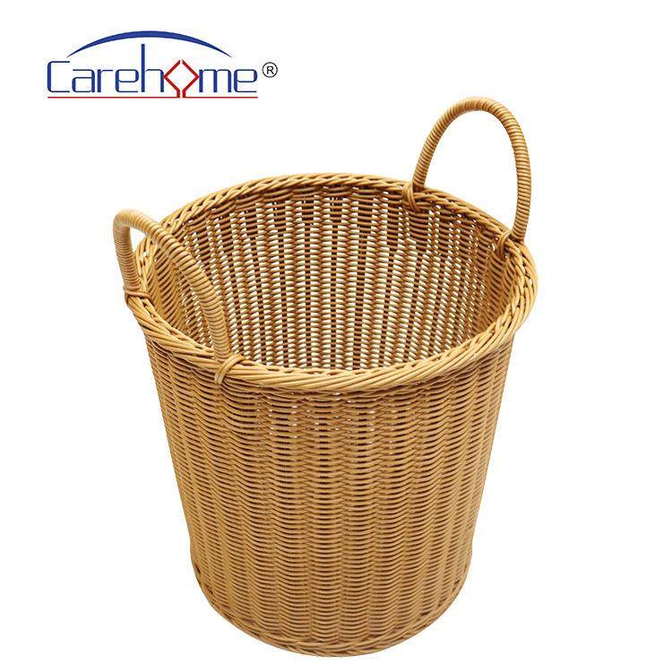 仿藤塑料编织洗衣篮藤编塑料PP脏衣桶脏衣筐家居收纳篮,收纳整理,脏衣篮,淘宝优惠券,粉丝福利购,淘宝优惠卷