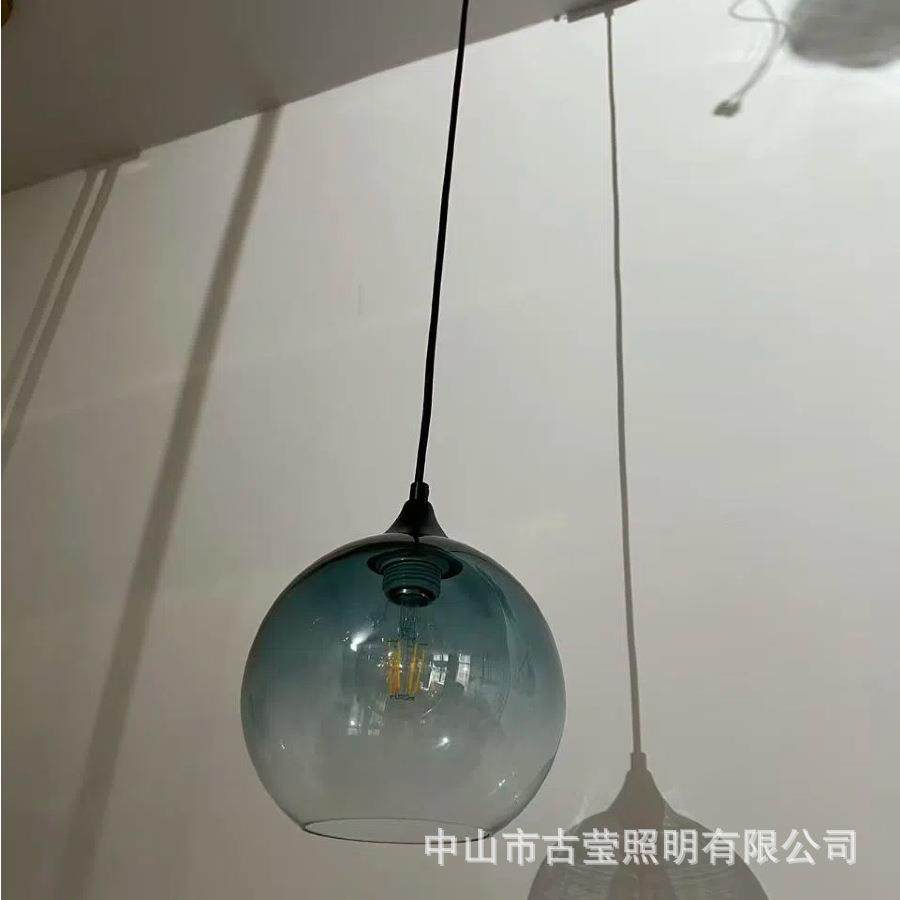 电商卧室泡泡灯儿童房吊灯客厅网红餐厅玻璃灯具复古风吊灯,家装灯饰光源,智能吊灯,淘宝优惠券,粉丝福利购,淘宝优惠卷