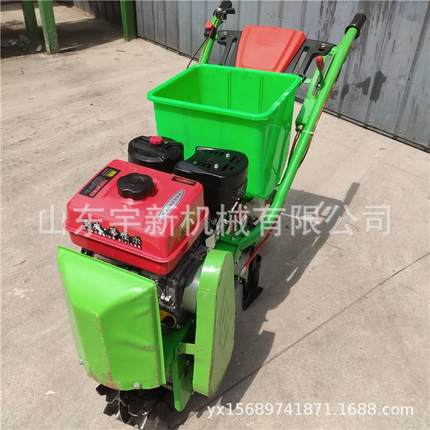 柴油动力播种机手推式小型追肥机农用玉米大豆播种机