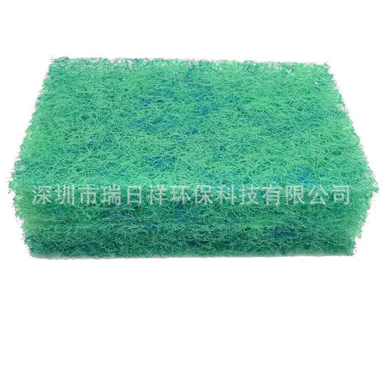 广东聚酯纤维尼龙丝水过滤网生化棉滤水网方格耐酸碱养殖过滤器