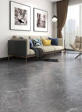 柔光大板通体大理石瓷砖750x1500客厅咖灰色卫生间地砖轻奢地板砖