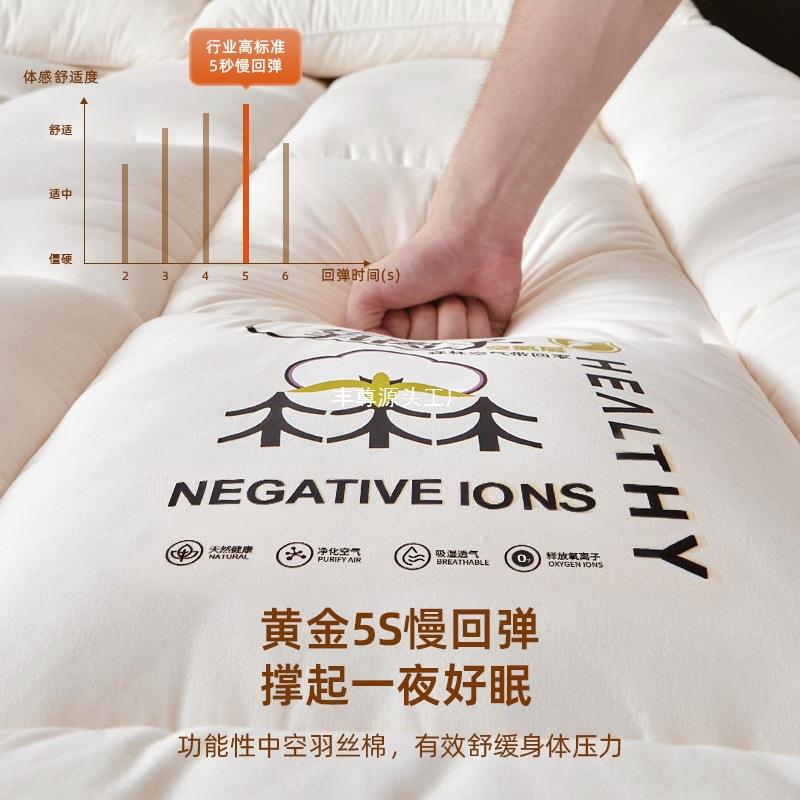 超厚大豆纤维床垫软垫家用学生宿舍单人垫被褥子铺底租房双人