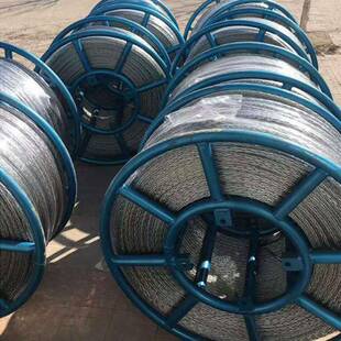 磨防扭绞磨牵引绳镀机锌耐防15mm无旋转锈绞磨机牵电力放线绳