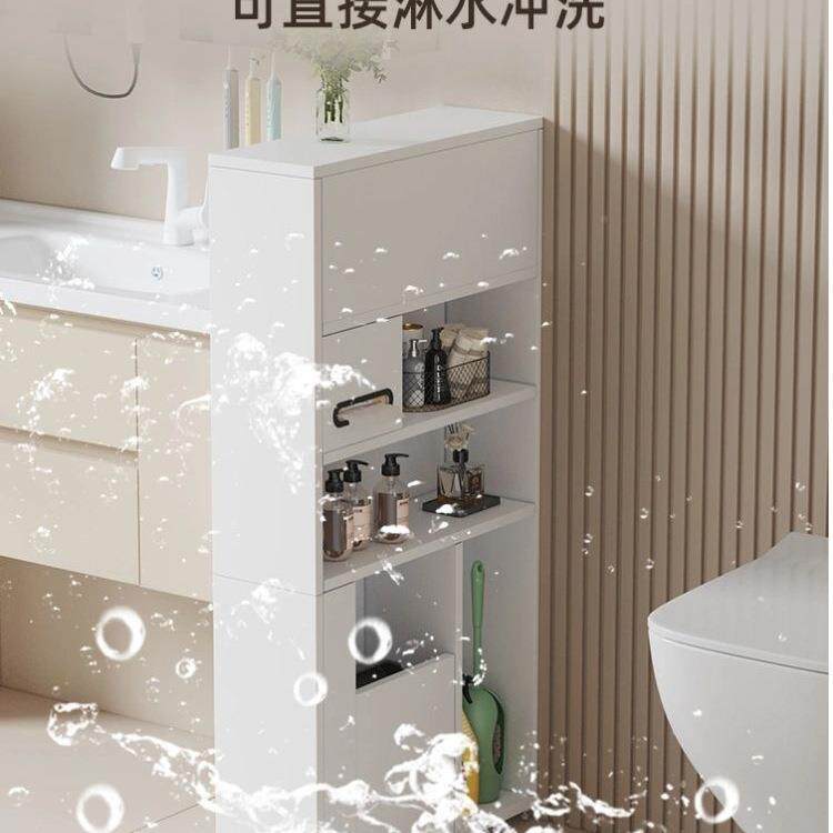 定制浴室边柜半墙隔断柜卫生间不洗漱409台侧柜钢屏风锈玻璃玄关