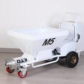 搅拌输送泵粉刷轻质干粉水泥机全自动喷涂机石膏基自流平一体机