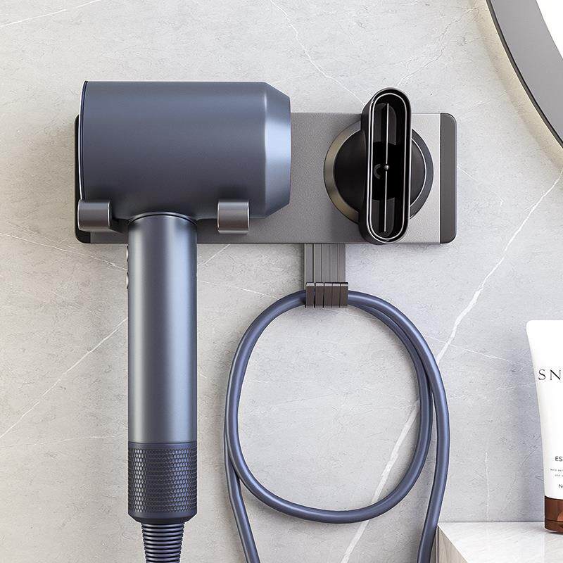 BK9K徕芬高速吹风机支架免打孔莱芬电吹风收纳挂架浴室吹风