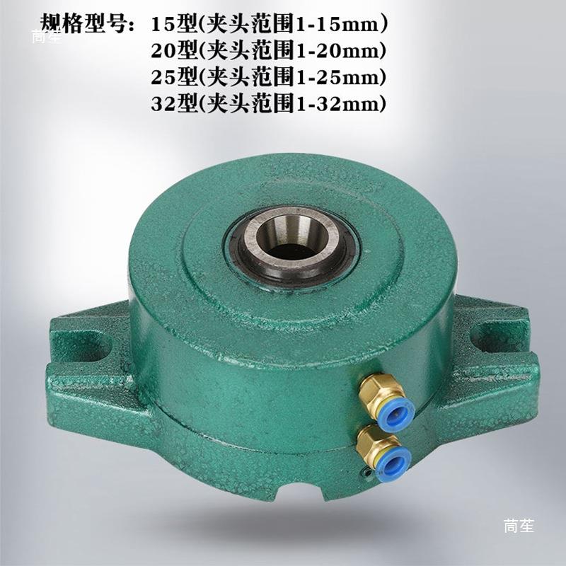 气动夹座手动夹座15型20型25型32型立式夹仪表车床分度头夹具