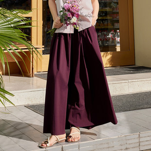 新款 褶皱设计感长裤 休闲裤 百搭宽松阔腿裤 女时尚 法柚2026夏季