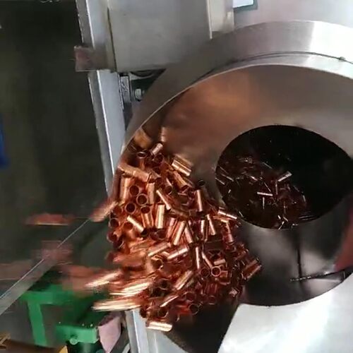 铜管自动清洗机铜件除油光亮清洗机铜弯头滚筒清洗机滚筒式超声波