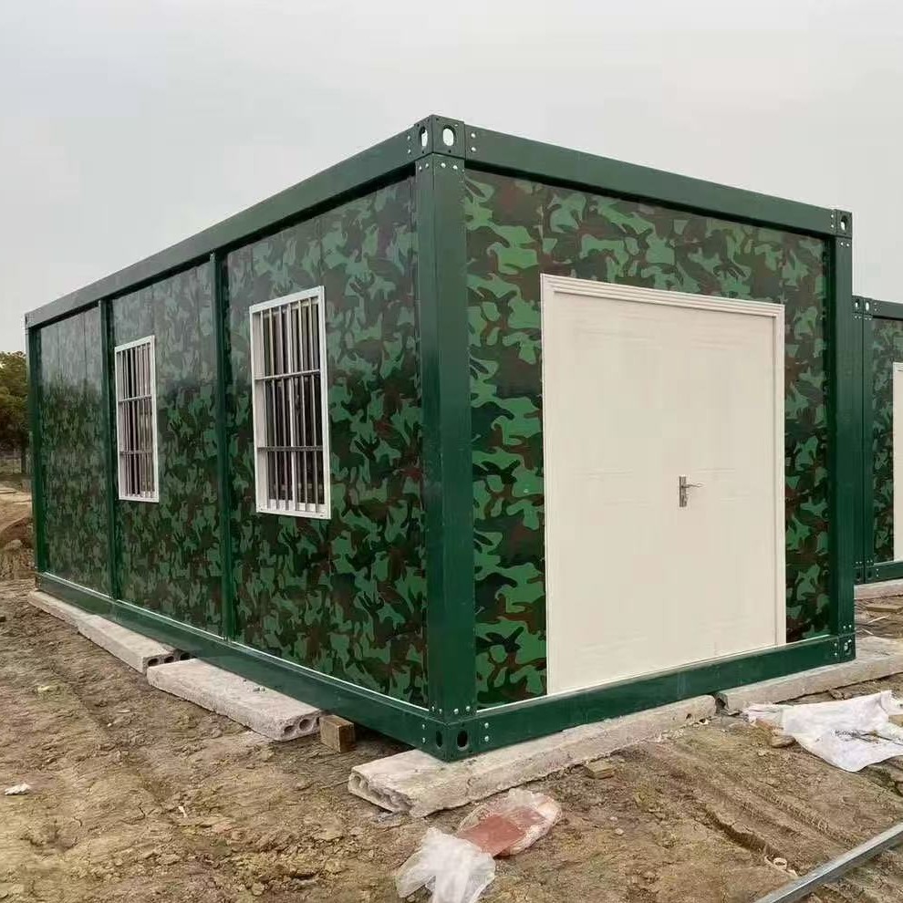 集装箱移动房住人工具房绿色