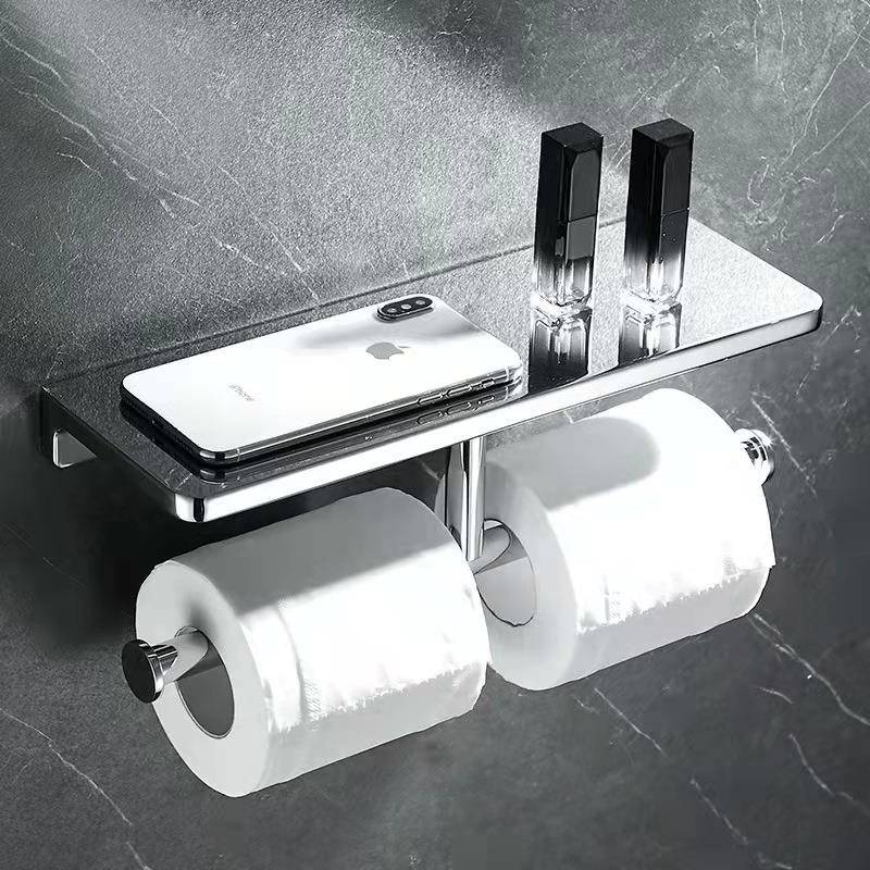 浴室纸巾架卫生手机569置酒物架厕所洗手间手店间纸架厕纸架卷纸