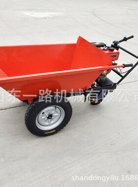 自走式汽油动力751搬运车农用仓库3油手汽推车7F柴油1机拉砖拉灰