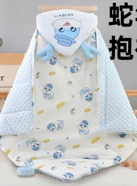 蛇薄年款产房新生抱儿包被款夏10236282季包被秋冬新加厚小孩被抱