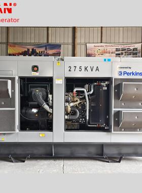 超静音珀金XMM斯柴油发州电机组7kv2a5220kw全铜防雨防风广工厂现