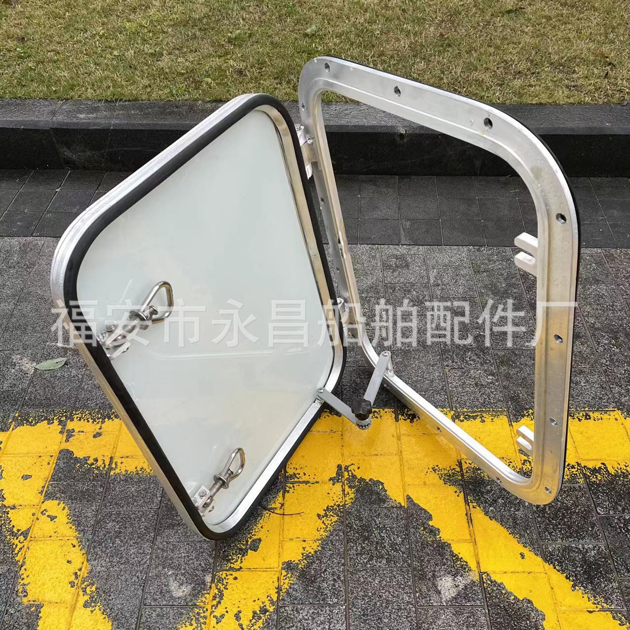 船用铝制驾驶室侧开矩形窗
