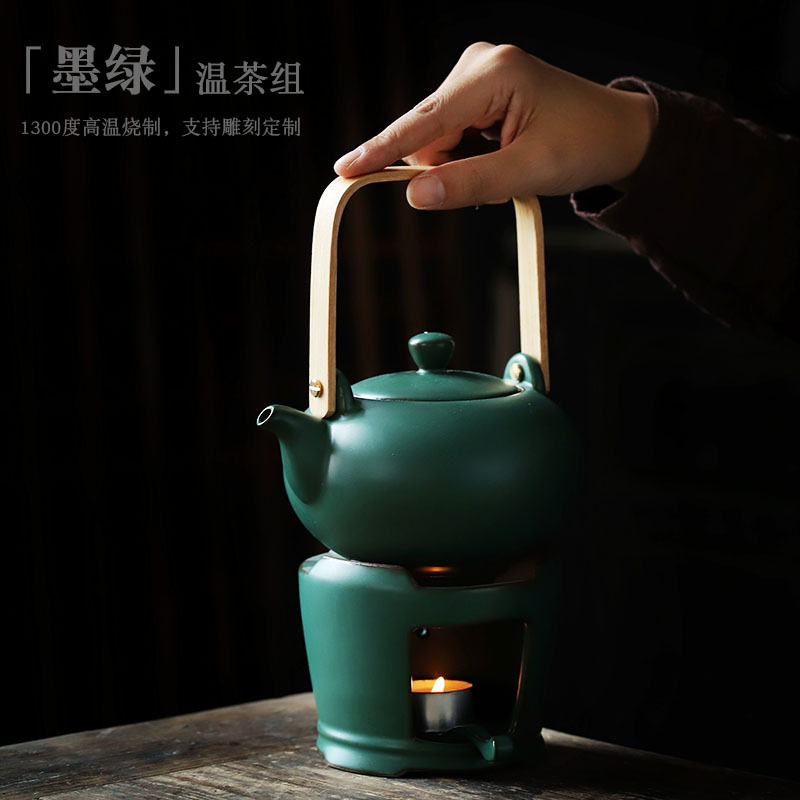 家用围炉煮茶蜡烛保温茶炉套装