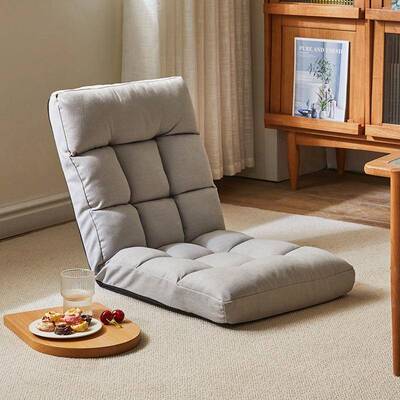 家逸懒人沙艺发榻榻34130米飘窗懒人椅折叠布可坐单人阳台卧室靠