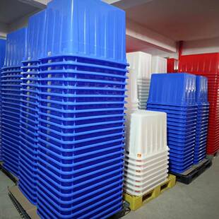 号大带轮300GXJ升厚白水箱加可配万向轮服装厂周转箱长方形色养鱼