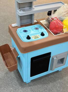 儿童厨房玩具益智宝饪宝仿真迷你烹大煮饭过家号家92247玩具套装