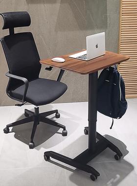 站立动自动升降桌懒人沙发气床边桌可移动学电习办公脑台MGQ-1609