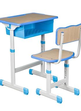 中小生学校教室补习导班单层单柱书法美BSI可学升术降课辅桌板凳