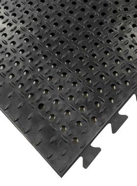 Ae疏gW505irafe全橡胶防滑抗疲劳s地垫水地垫生产防疲劳脚垫线可