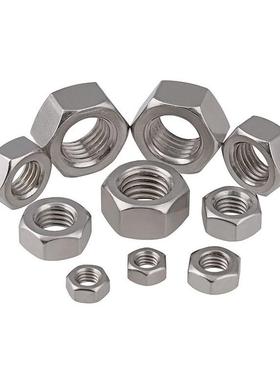 美制六角螺母5级蓝白锌1/213六角螺母螺母-A8NSI86937B1.2.2