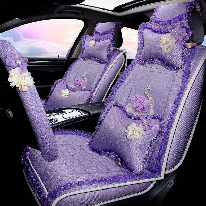 帕汽车坐垫四季用锐萨特930高尔冰通丝座套明全包卡通女布艺,汽车用品/电子/清洗/改装,通用脚垫,淘宝优惠券,粉丝福利购,淘宝优惠卷