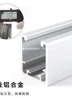 铝合金折叠无下门吊滑轮衣柜衣帽门间顶装防脱轨折轨叠门ITB五金