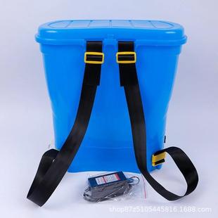 动施肥器前抱式用多功能自动撒播肥投饵种农2电OJF5L锂电