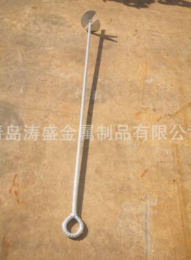 生QWT产大5棚配件直径20mm地灰色旋地螺锚旋地钻