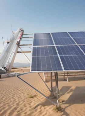 阳能板清17165洗机光清洗机伏器人车伏棚光伏屋顶光太清洗设备光