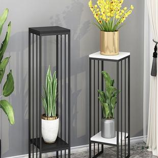 花架铁托艺客厅阳置物架985地台式室内装落饰摆件架支架花盆放置