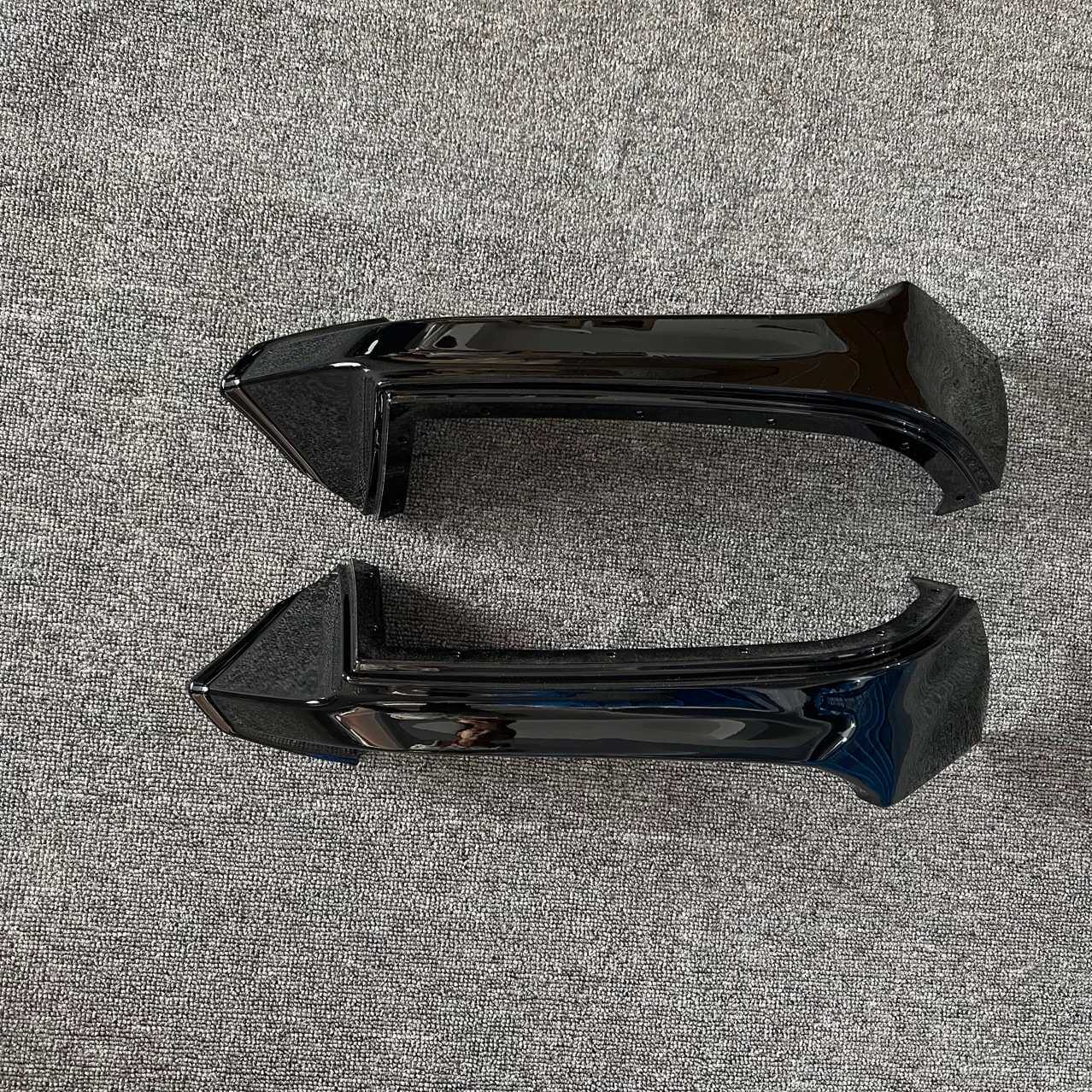适用于宝马1系前唇F20运动款M135i改装MP款碳纤纹前唇 前铲小包围