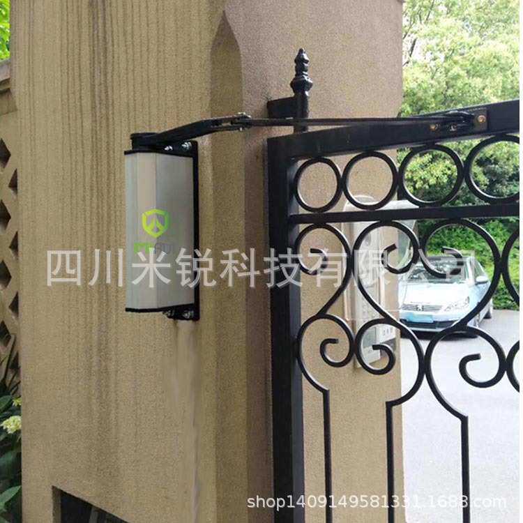 河南开封侧装曲臂开门机 商丘刷卡电动开门器 小区开门机厂家
