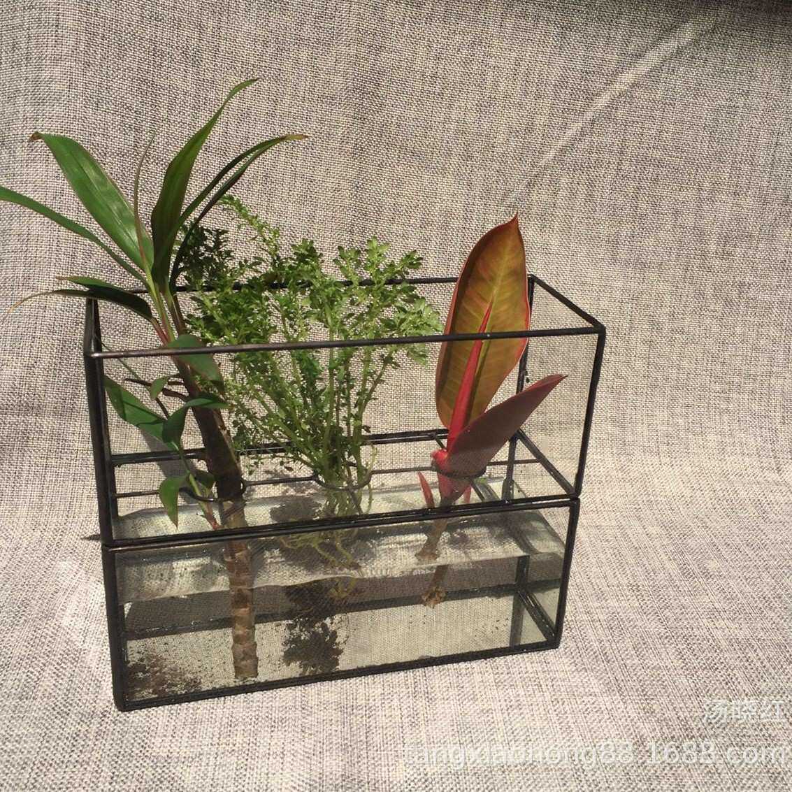厦门玻璃花房微景观多功能组合水培玻璃花房 多肉植物玻璃花盆