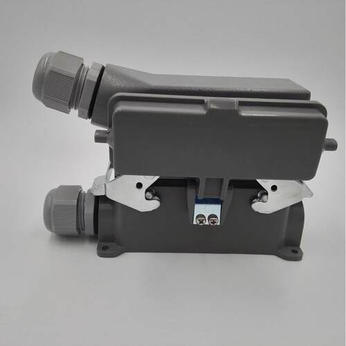 重载连接器 矩形工业防水航空插头 热流道模具接插件HE-024-7S