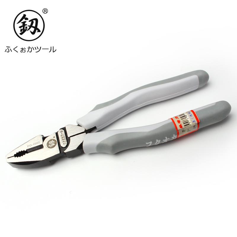 釰福冈工具省力尖嘴钳工业级偏心尖口钳尖头钳子尖咀长嘴钳