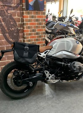 摩托车骑行挎包 侧包 边包  背包  复古防水包SW侧包 复古军绿色