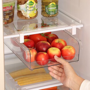 冰箱悬挂抽屉式装鸡蛋盒子家用食物收纳盒储物盒厨房果蔬盒保鲜盒