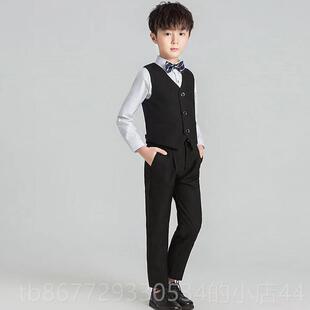 高档儿童大合唱演出女男童歌唱祖国唱红服歌赛表演服小学生演讲比