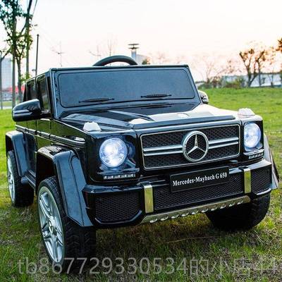 高档奔驰大儿童电动车四轮遥宝控汽车小孩宝玩具g子车可亲坐大人
